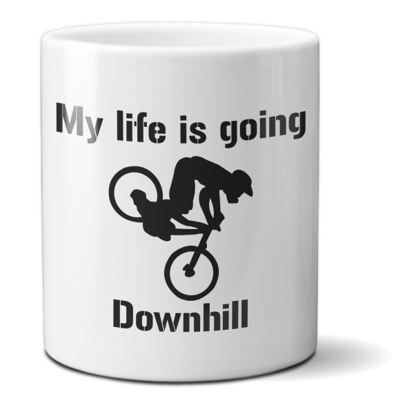 Tasse »Downhill«