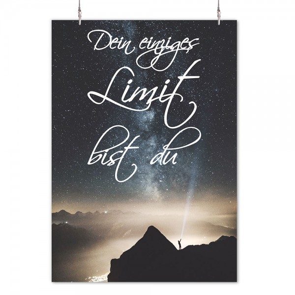 Poster »Limit Sterne«